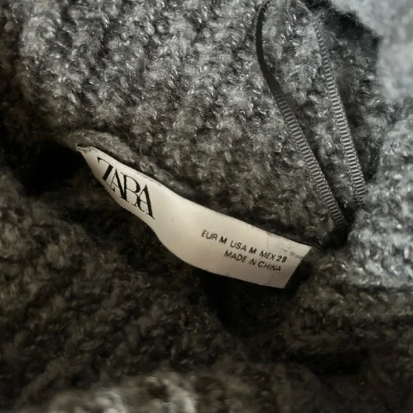 Oversized Cowl Neck Sweater With Long Sleeves Comfy Relaxed Fit - Picture 5 of 9